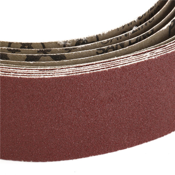 5pcs-5x106cm-100-Grit-Alumina-Sanding-Belts-Self-Sharpening-Oxide-Abrasive-Strips-1098956-6