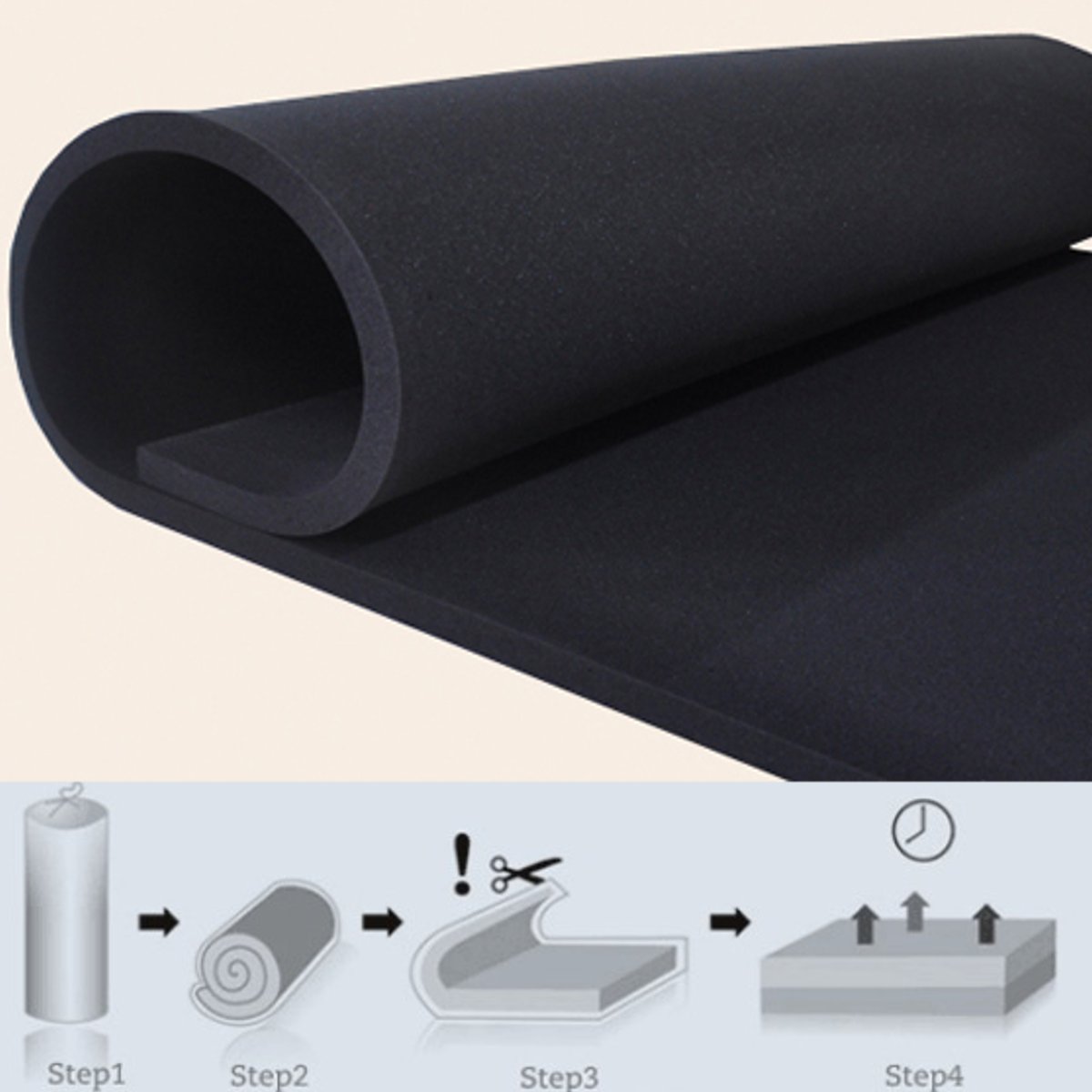 200x60x25cm-Cushion-Foam-Rubber-Replacement-Seat-Firm-Polyurethane-Foam-1213138-8