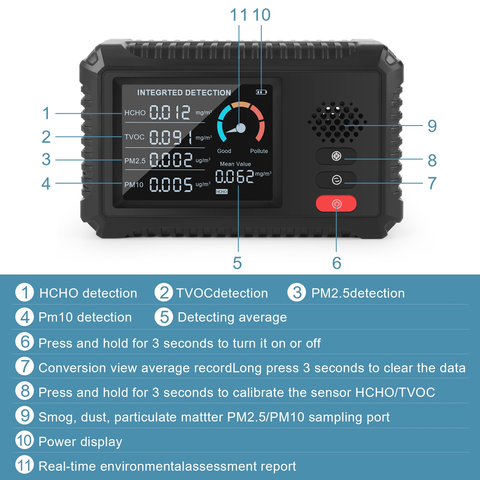 HCHOTVOCPM25PM10-Tester-Real-Time-Data-Monitoring-Multifunctional-Air-Quality-Monitor-Gas-Analyzer-1892301-9