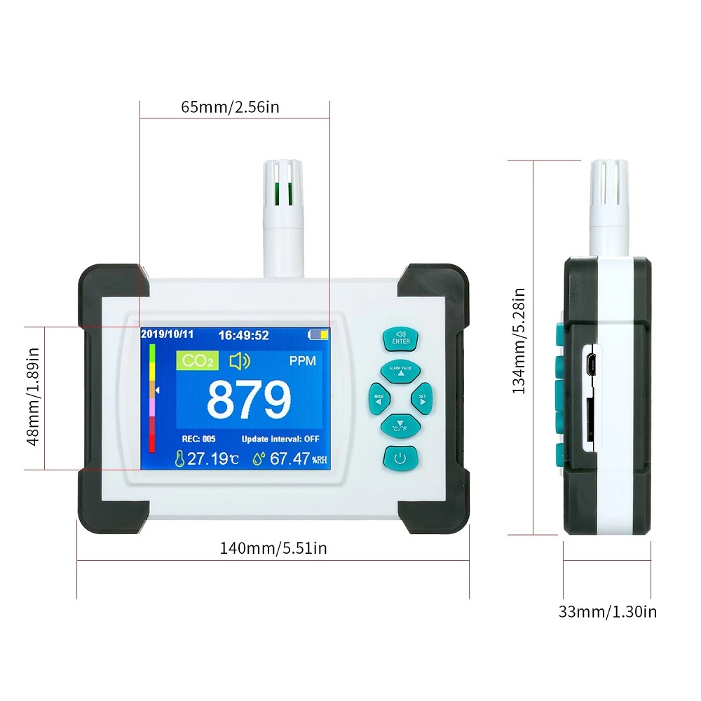 Upgraded-SR-510A-Carbon-Dioxide-Monitor-with-Rechargeable-Battery-Portable-CO2-Meter-Tester-CO2-Sens-1624599-7