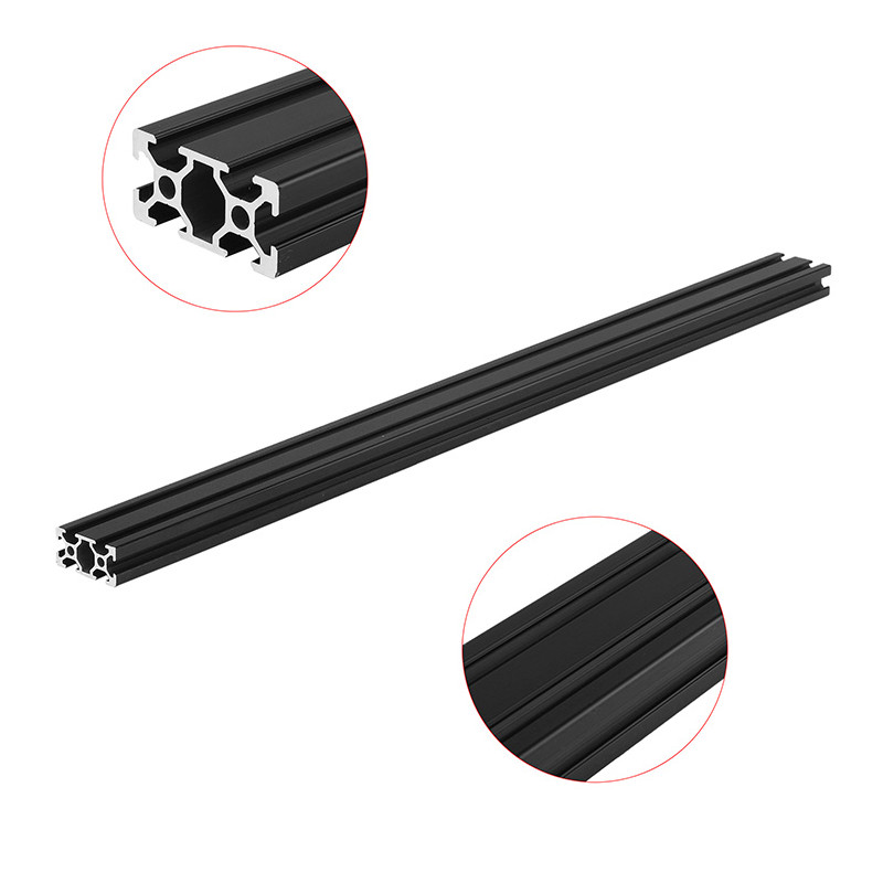 Machifit-600mm-Length-Black-Anodized-2040-T-Slot-Aluminum-Profiles-Extrusion-Frame-For-CNC-1268396-2