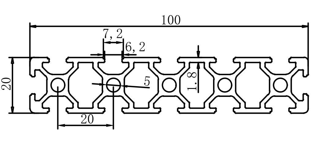 Machifit-Silver-20100-T-Slot-Aluminum-Extrusions-20x100mm-Aluminum-Profile-Extrusion-Frame-For-CNC-1445077-7