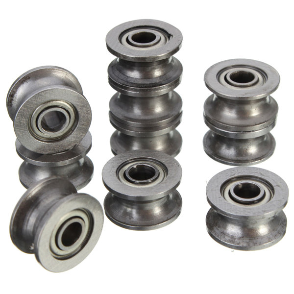 10pcs-624ZZ-4x13x7mm-HCS-U-Groove-Sealed-Ball-Bearings-Guide-Pulley-Ball-Bearing-989200-3