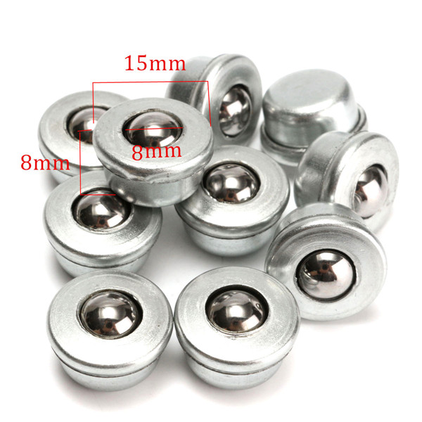10pcs-8mm-Diameter-Ball-Metal-Transfer-Bearing-Unit-Conveyor-Roller-CY-8H-Ball-Bearing-1053879-2