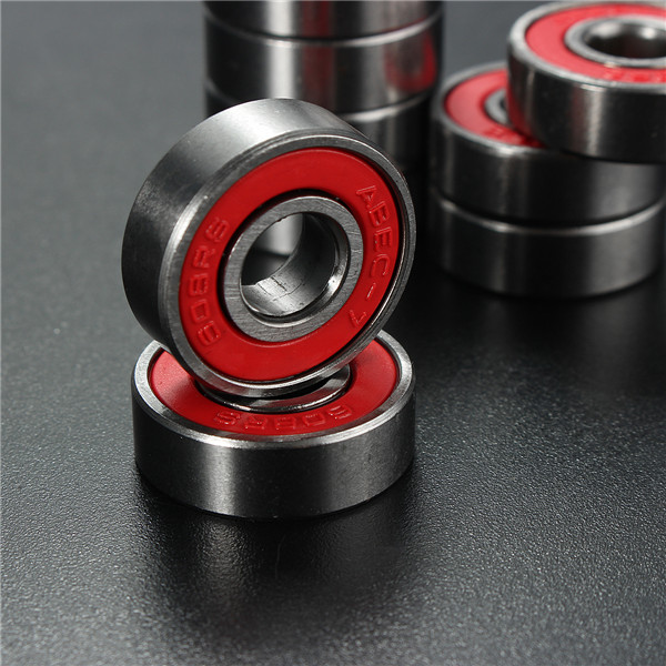 10pcs-ABEC-7-Red-Sealed-Deep-Groove-Skateboard-Ball-Bearing-608RS-9x22x6mm-Ball-Bearing-1134278-8