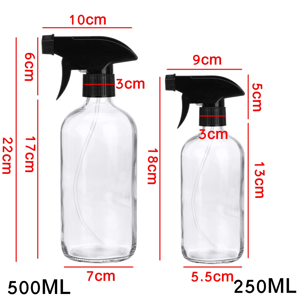 250ml500ml-Clear-Glass-Bottle-With-Trigger-Sprayer-Cap-Essential-Oil-Water-Spraying-Bottle-1690680-9