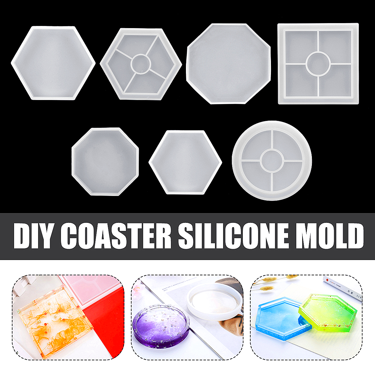 DIY-Silicone-Mold-Cup-Mat-Bottom-Bracket-Mould-Handcraft-Decorations-Mold-1668706-1
