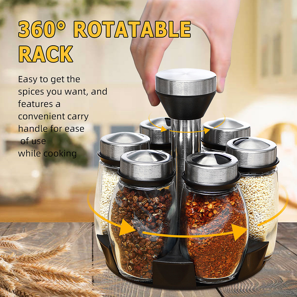 Rotatable-Spice-Kitchen-Storage-Rack-Stand-Holder--6-Bottles-Seasoning-Organizer-Shelf-1604761-6
