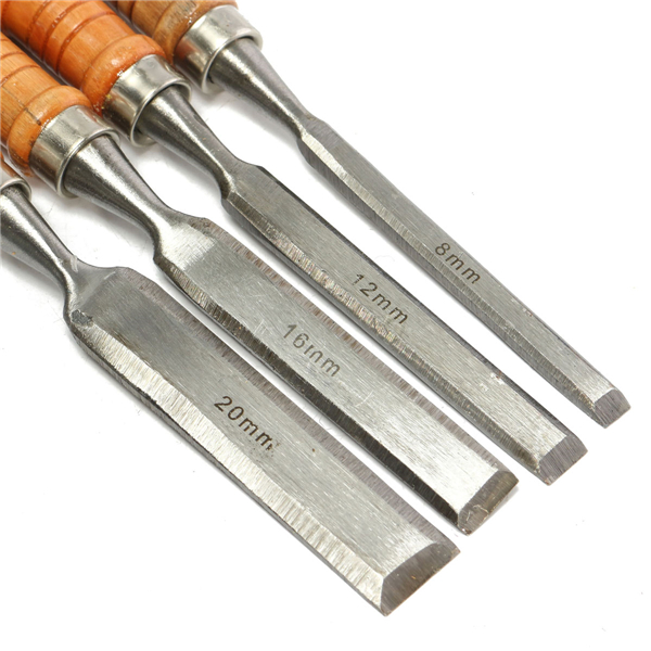 4Pcs-8121620mm-Woodwork-Carving-Chisels-Tool-Set-For-Woodworking-Carpenter-1057662-5