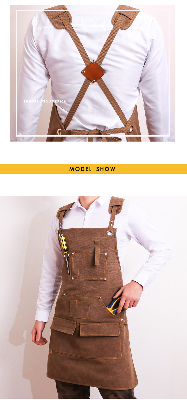 Durable-Work-Apron-Heavy-Duty-Waxed-Unisex-Canvas-Work-Apron-with-Tool-Pockets-Cross-Back-Straps-Adj-1772479-4