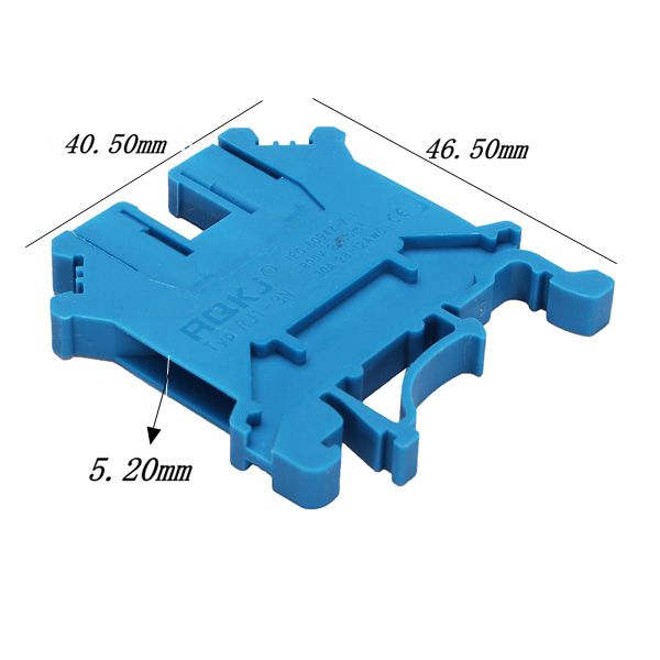 10pcs-UK-3N-Terminal-Block-Copper-Sheet-Din-Rail-Combined-Terminal-951116-4