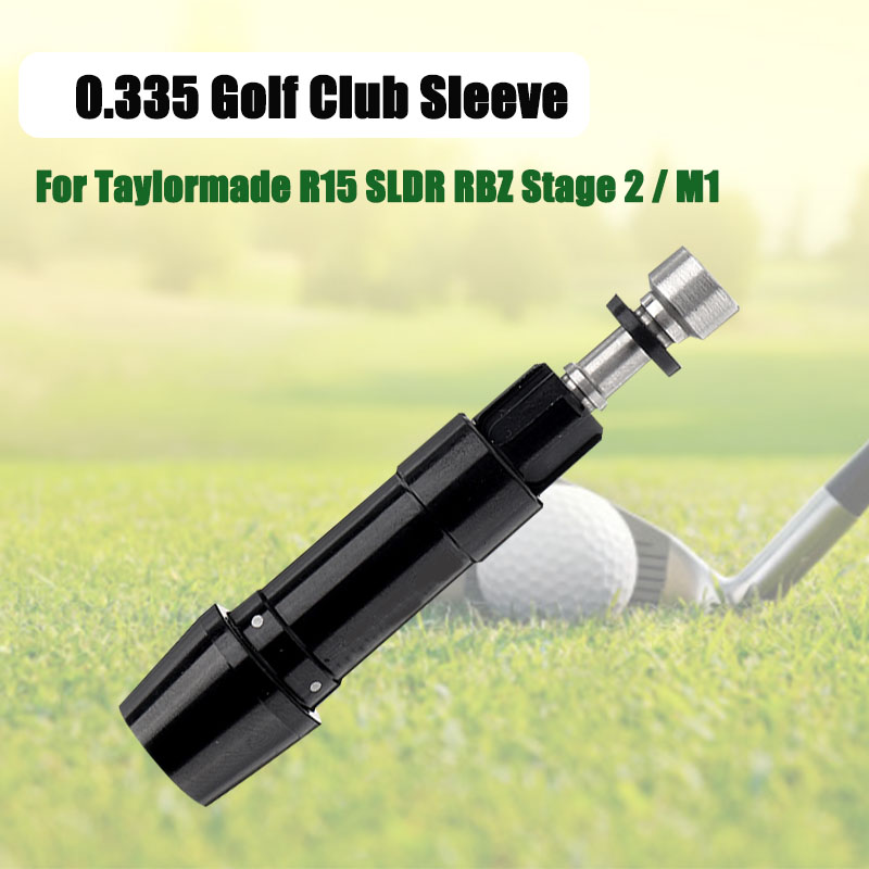 Sleeve-Black-0335-Caliber-Golf-Sleeve-Club-Cover-Connector-Adapter-with-Rubber-Sleeve-1631868-4