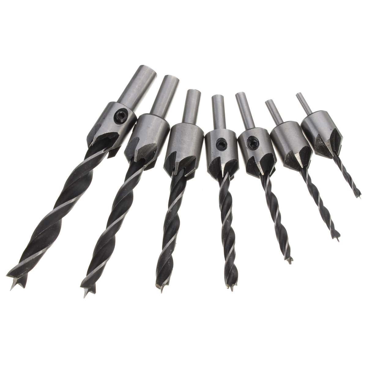 7pcs-5-Flute-Countersink-Drill-Bit-Set-3-10mm-Carpentry-Reamer-Steel-Woodworking-Chamfer-1314250-2