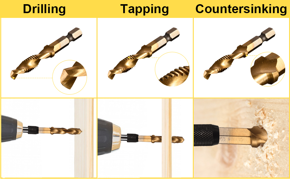 Drillpro-13pcs-M3-M10-Metric-Screw-Thread-Tap-Drill-Bits-Set-Hex-Shank-Drill-Bit-Screw-Compound-Tap--1915955-4