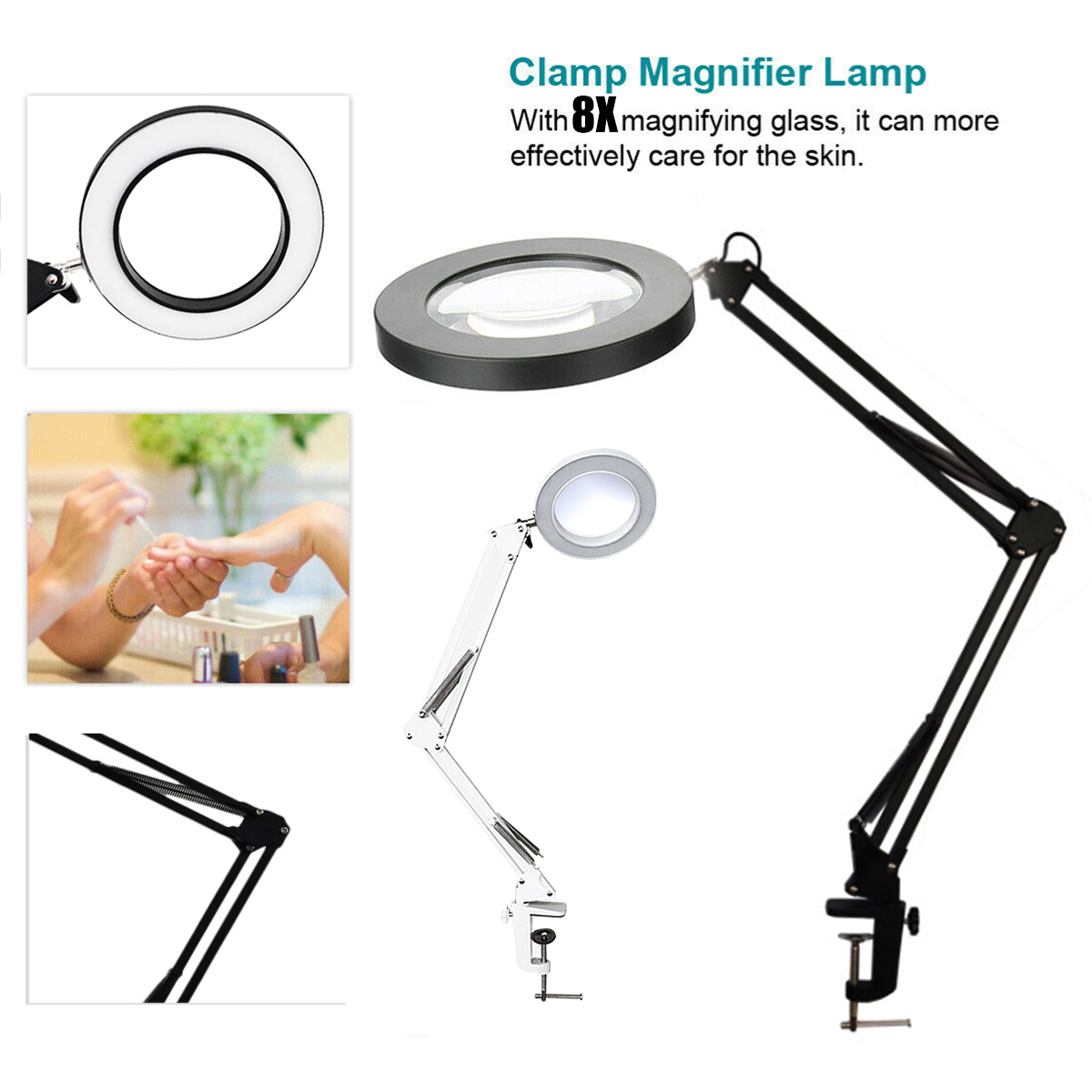 8X-Illuminated-Magnifier-USB-3-Colors-LED-Glass-Table-LampSkincare-Beauty-Tool-1653994-5