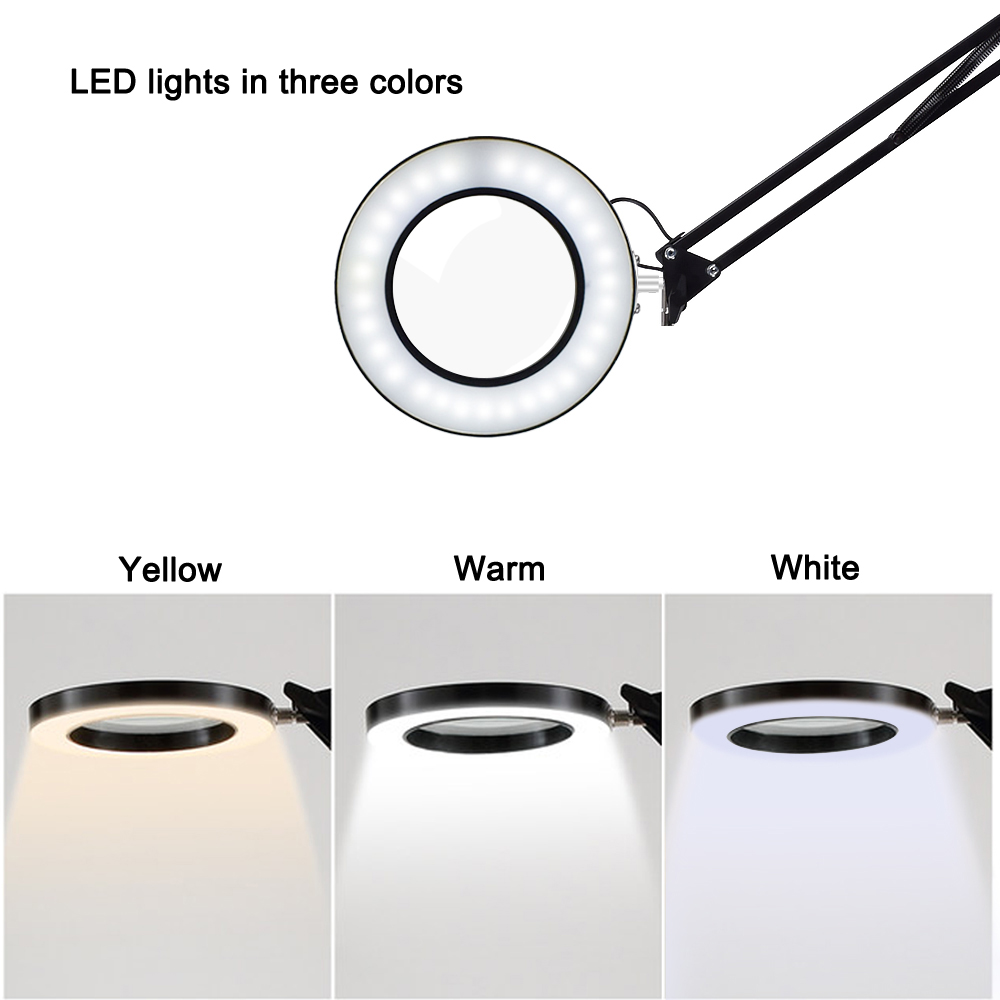 Flexible-Desk-Large-22cm22cm--5X-USB-LED-Magnifying-Glass-3-Colors-Illuminated-Magnifier-Lamp-Loupe--1592701-7