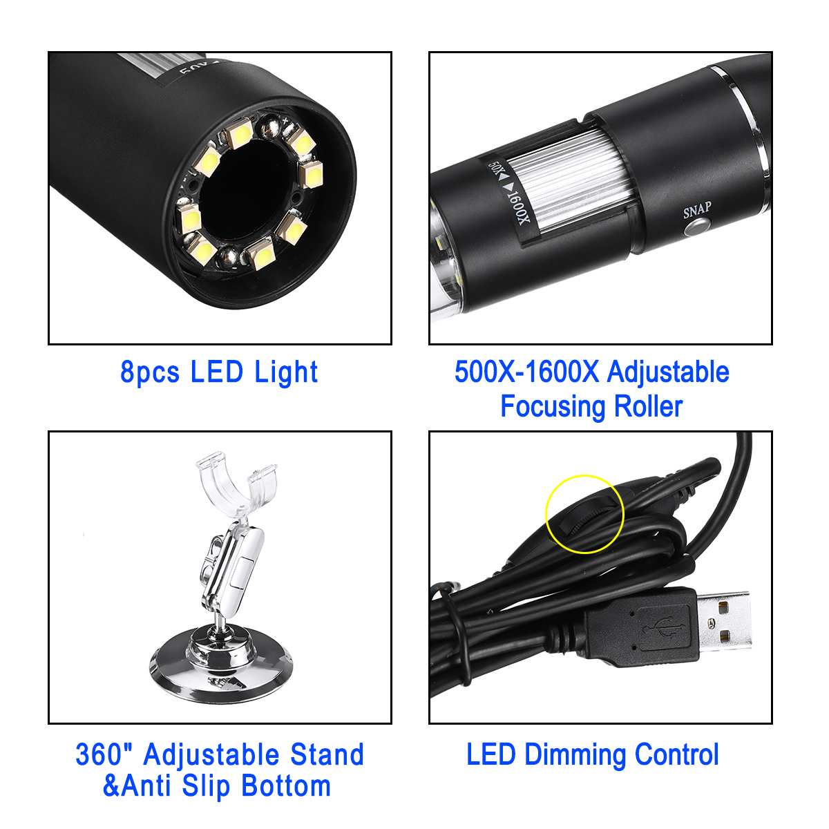 500X1000X1600X-2MP-Handheld-Digital-Microscope-Magnifier-Camera-With-8LEDs-And-Stand-Microscope-1634987-6