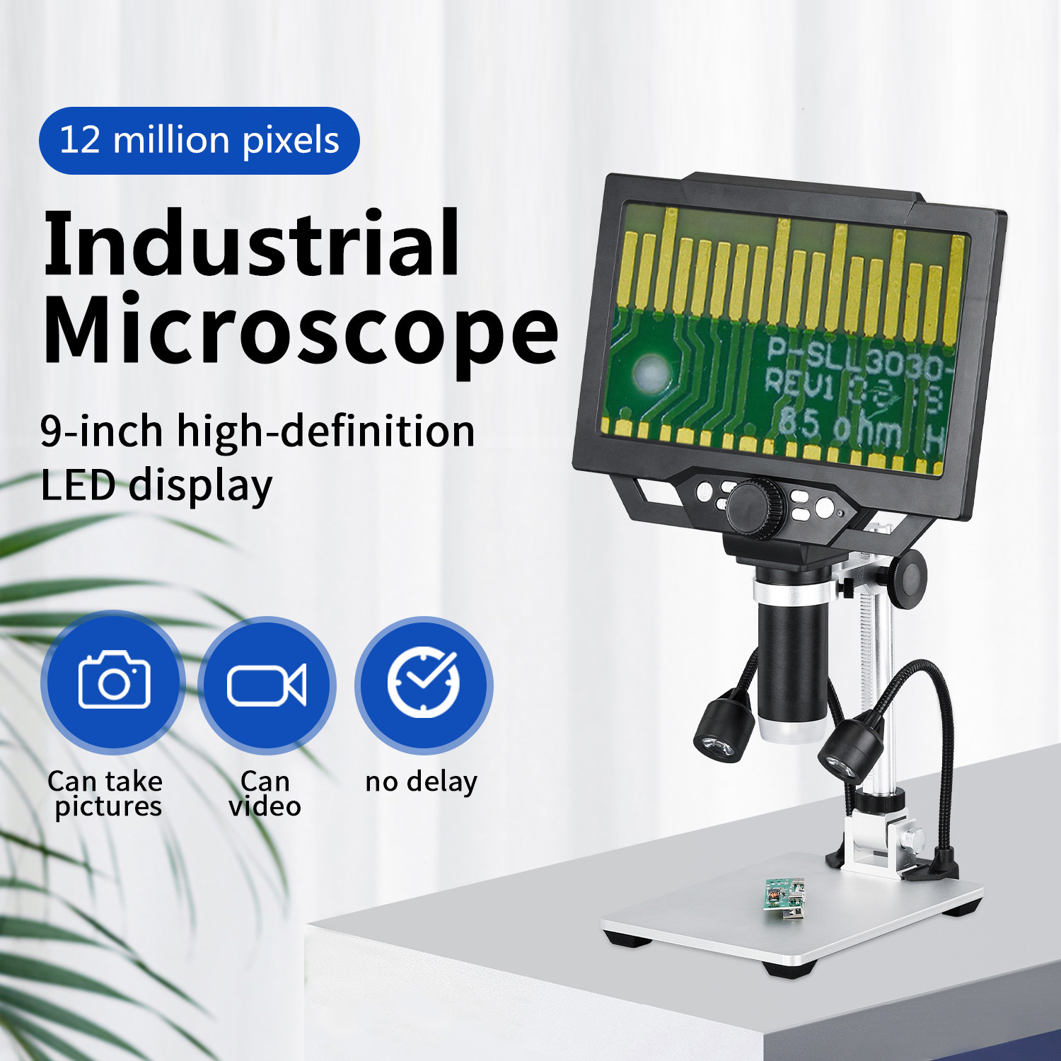 G1600-9-Inches-Large-Color-Screen-Digital-Microscope-HD-12MP-Display-1-1600X-Continuous-with-LED-Hig-1948848-1