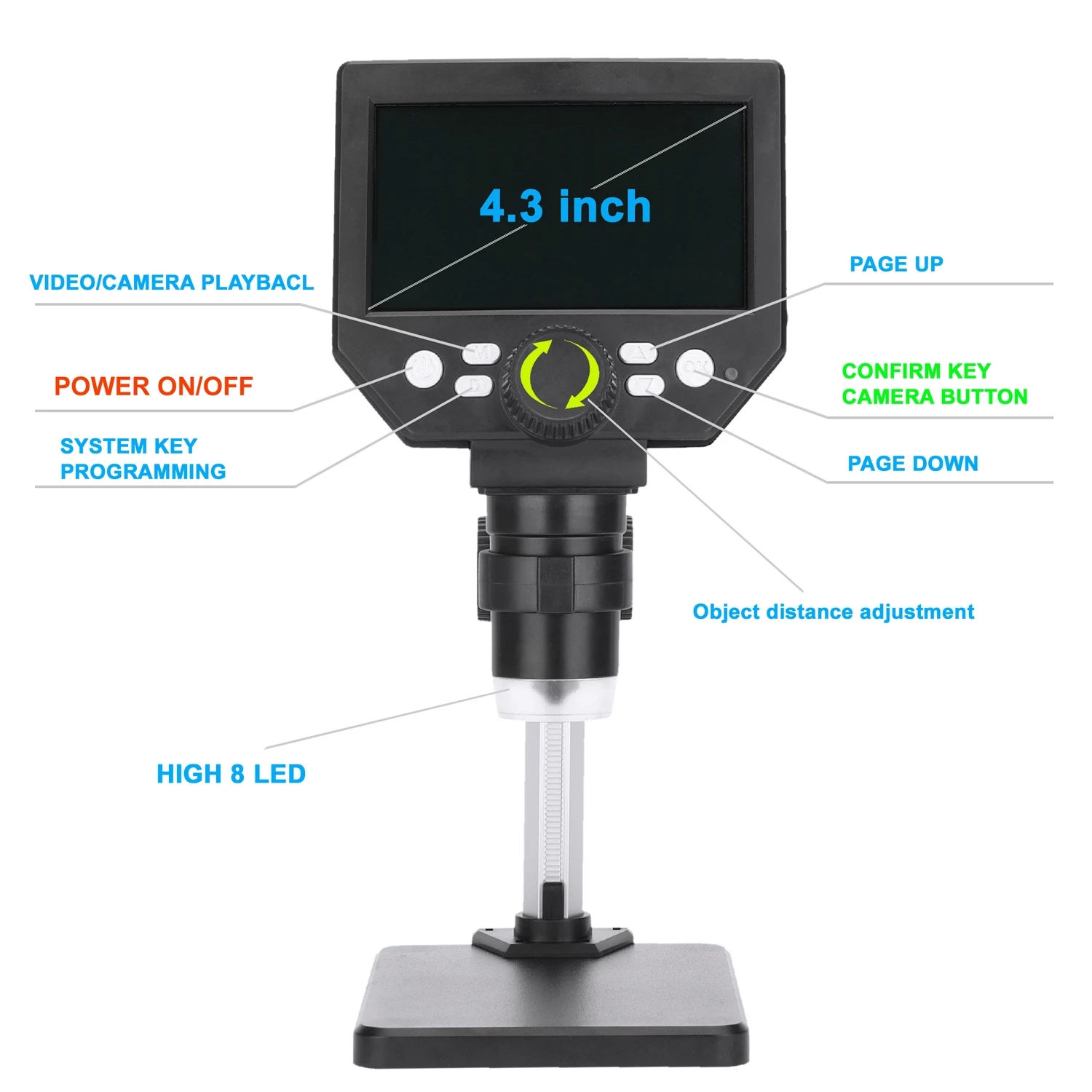 MUSTOOL-G1000-Portable-1-1000X-HD-8MP-Digital-Microscope-43quot-Electronic-HD-Video-Microscopes-Bore-1757584-12