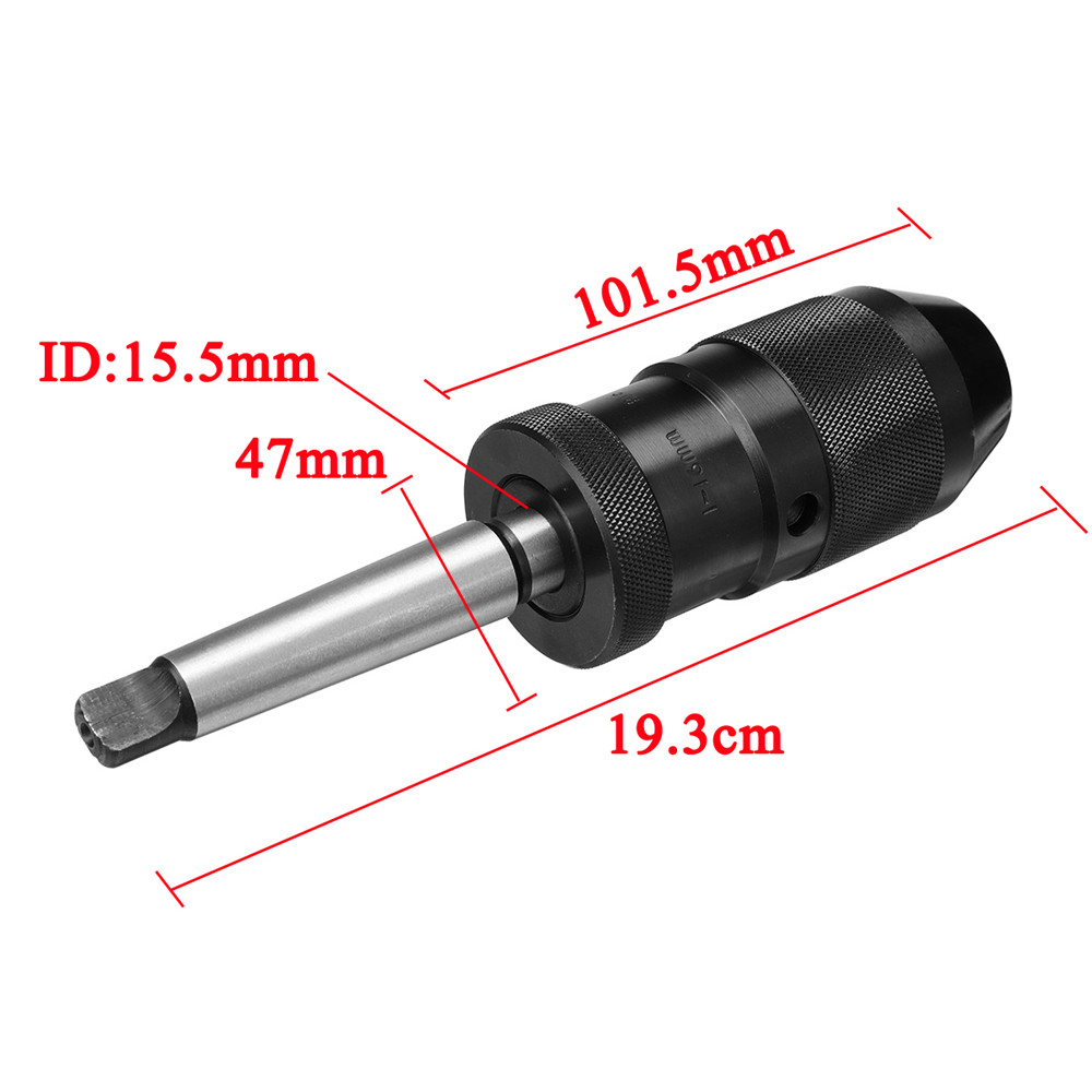 1-16mm-B16-Self-Tighten-Keyless-Drill-Chuck-With-MT2-B16-Arbor-For-Lathe-Drill-1373920-1