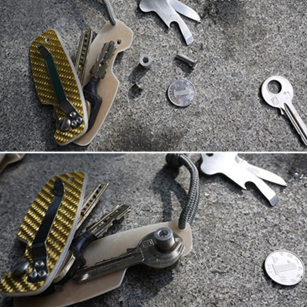 Carbon-Fiber-Light-Weight-Pocket-Keychain-DIY-Key-Clip-Storage-EDC-Tool-1102586-2