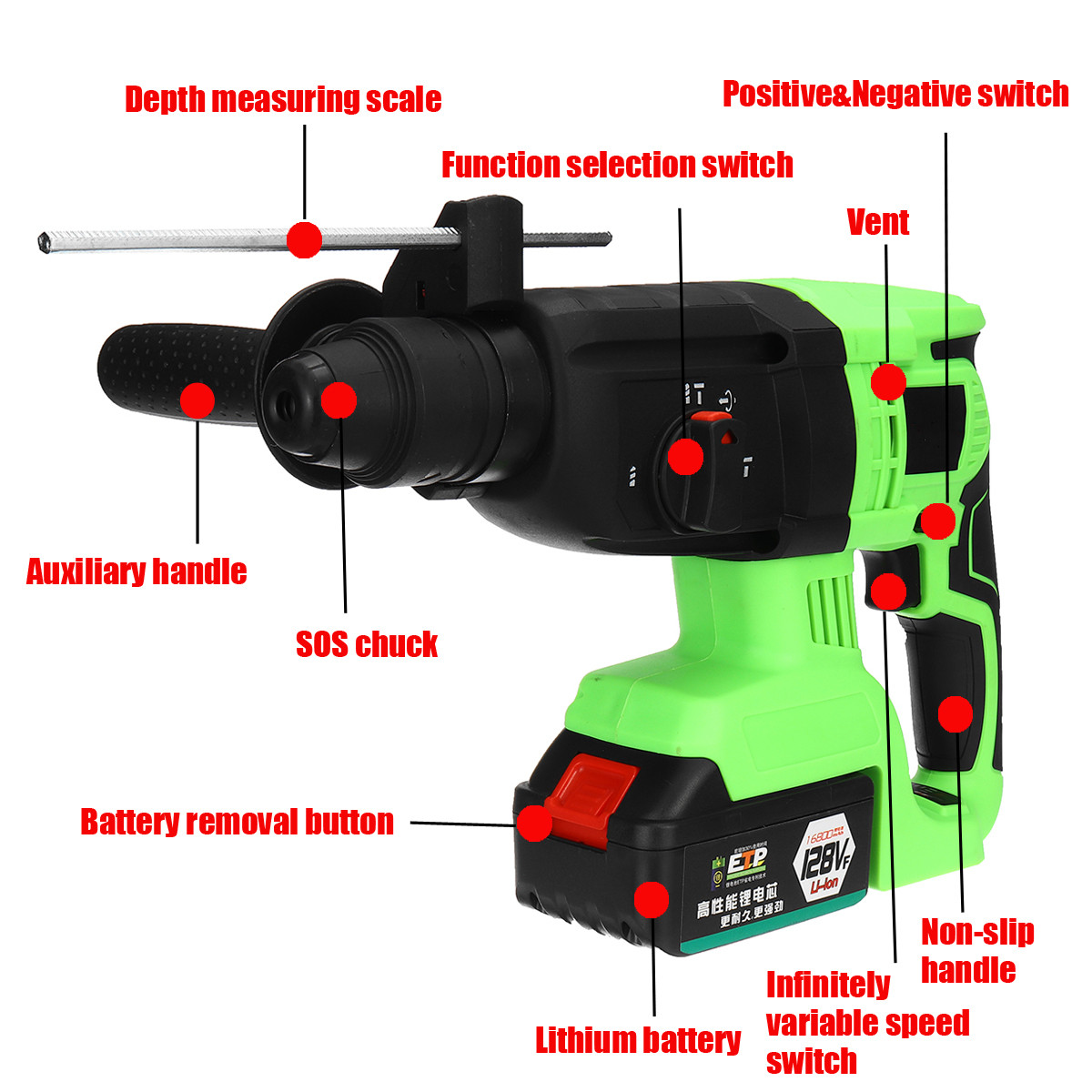 128VF-16800mAh-Brushless-Electric-Cordless-Impact-Hammer-High-Torque-Drill-with-Rechargeable-Battery-1522123-4