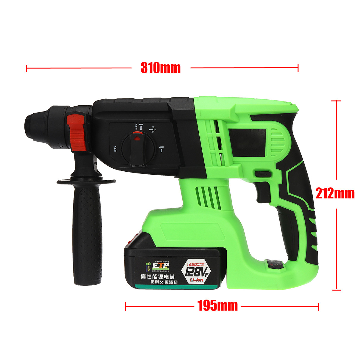 128VF-16800mAh-Brushless-Electric-Cordless-Impact-Hammer-High-Torque-Drill-with-Rechargeable-Battery-1522123-5