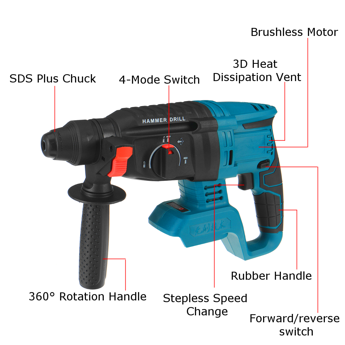 18V-Multifunctional-Brushless-Electric-Hammer-Electric-Demolition-Jack-Hammer-Impact-Drill-Concrete-1739013-9