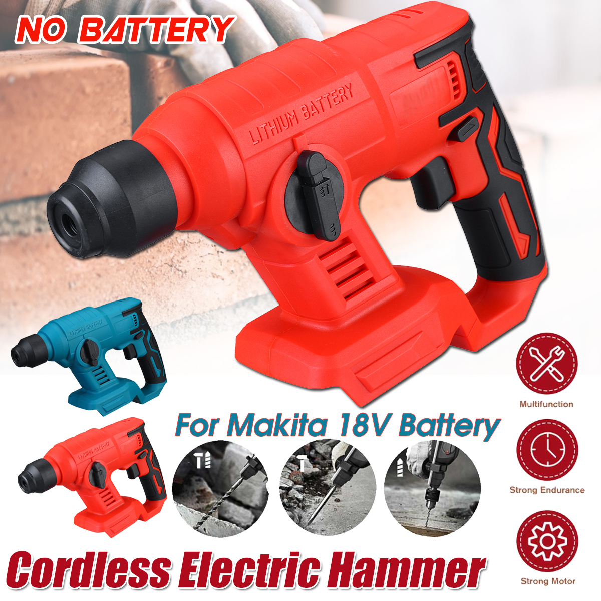 2-Modes-Cordless-Brushless-SDS-Plus-Rotary-Hammer-Drill-Tool-For-Makita-18V-Battery-1791018-3