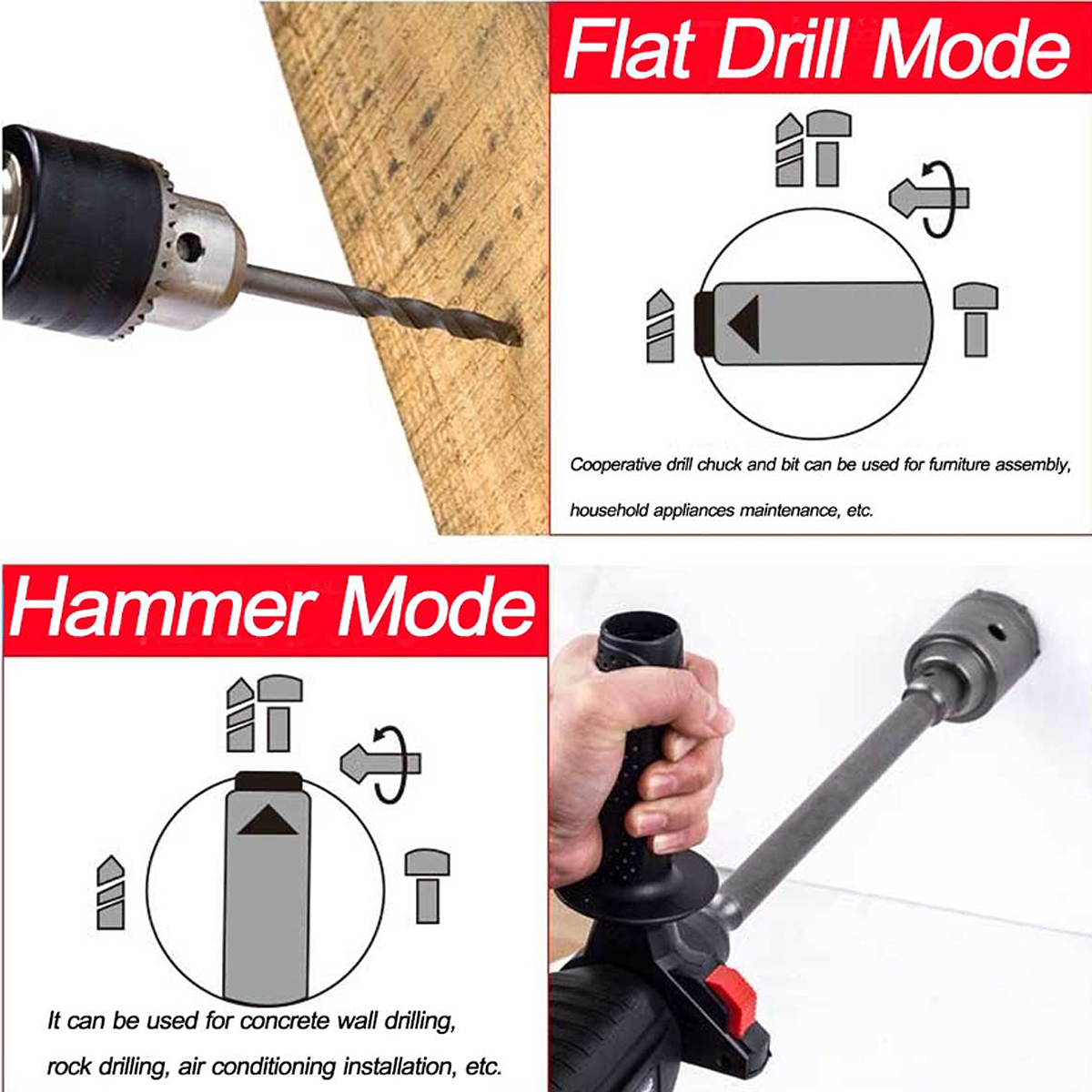2-Modes-Cordless-Brushless-SDS-Plus-Rotary-Hammer-Drill-Tool-For-Makita-18V-Battery-1791018-6