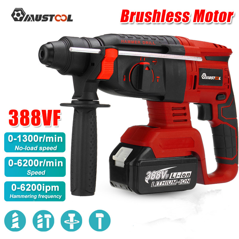 26mm-22900mAh-Cordless-Brushless-Electric-Keyed-Rotary-Hammer-Power-Impact-Drill-1940896-1