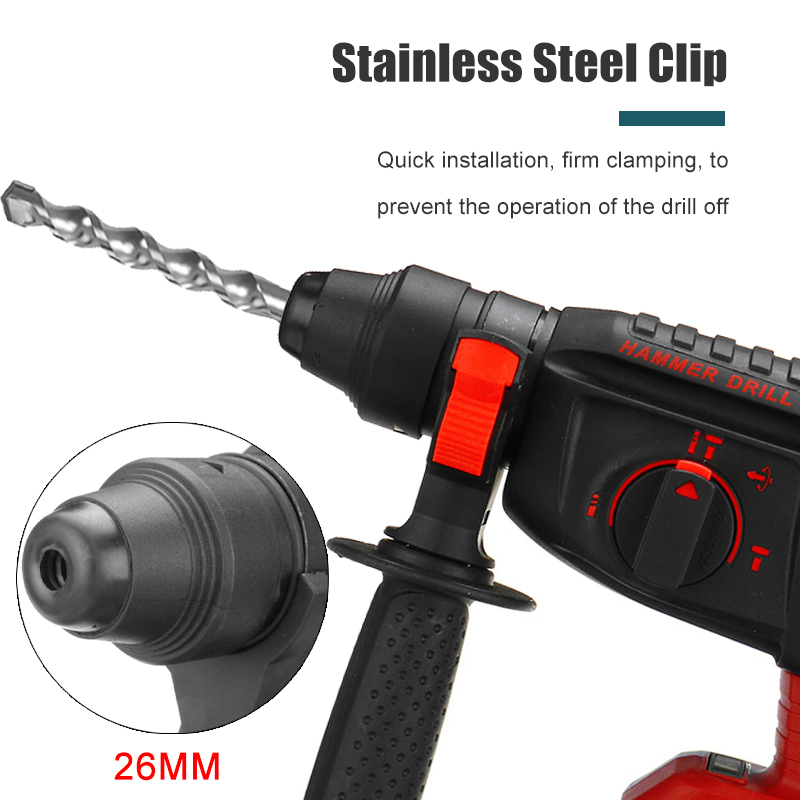 26mm-22900mAh-Cordless-Brushless-Electric-Keyed-Rotary-Hammer-Power-Impact-Drill-1940896-8