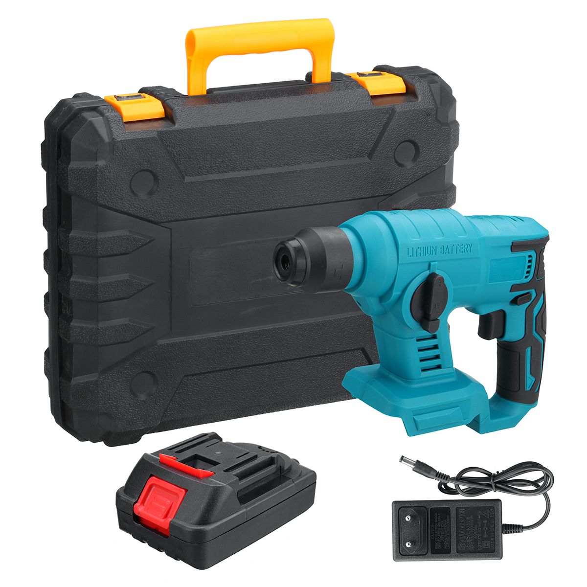 500W-10000RPM-Brushless-Cordless-Electric-Hammer-Handheld-Flat-Drill-with-Battery-1943453-10