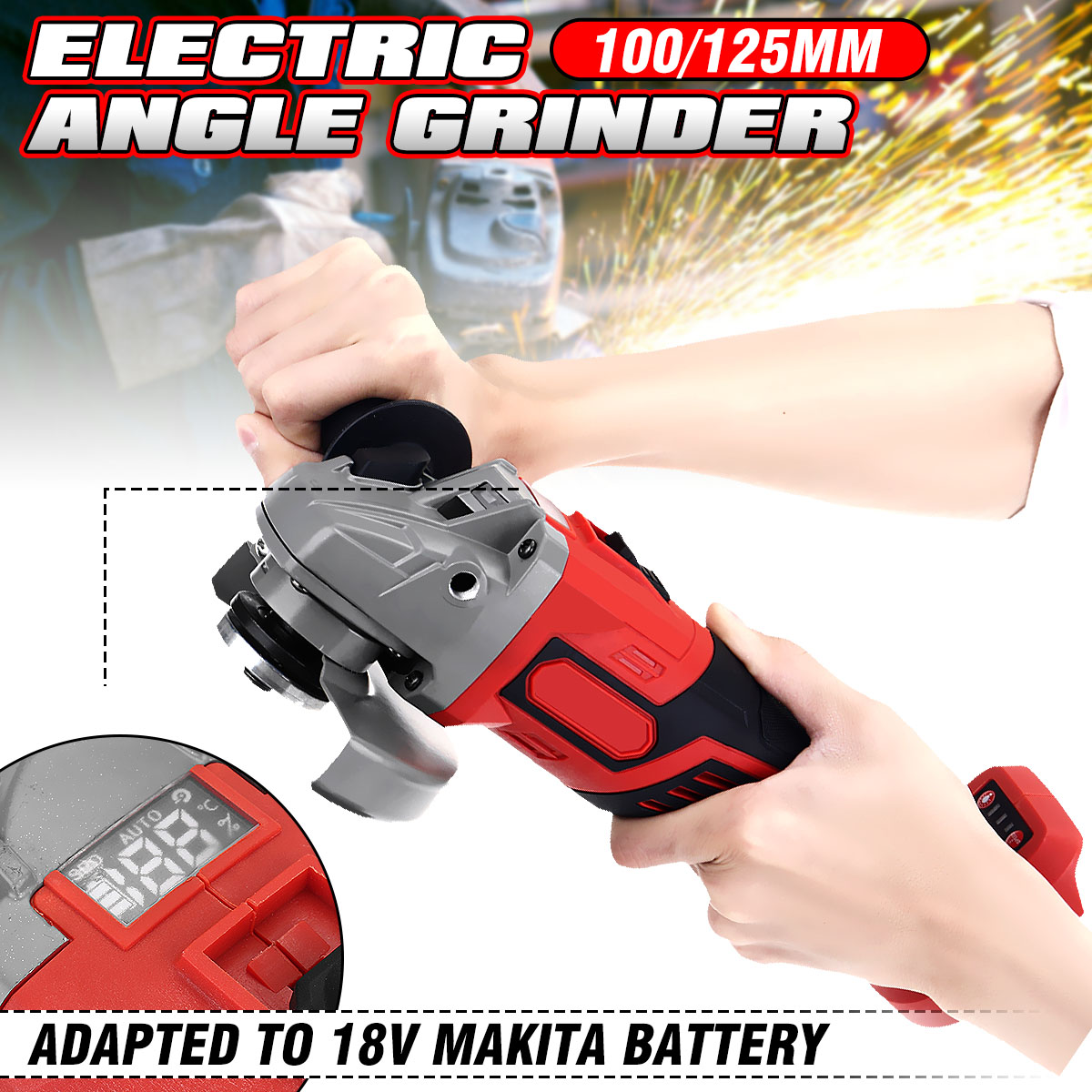 800W-125mm-Brushless-Cordless-Angle-Grinder-Grinding-Machine-For-18V-Makita-Battery-1683209-2