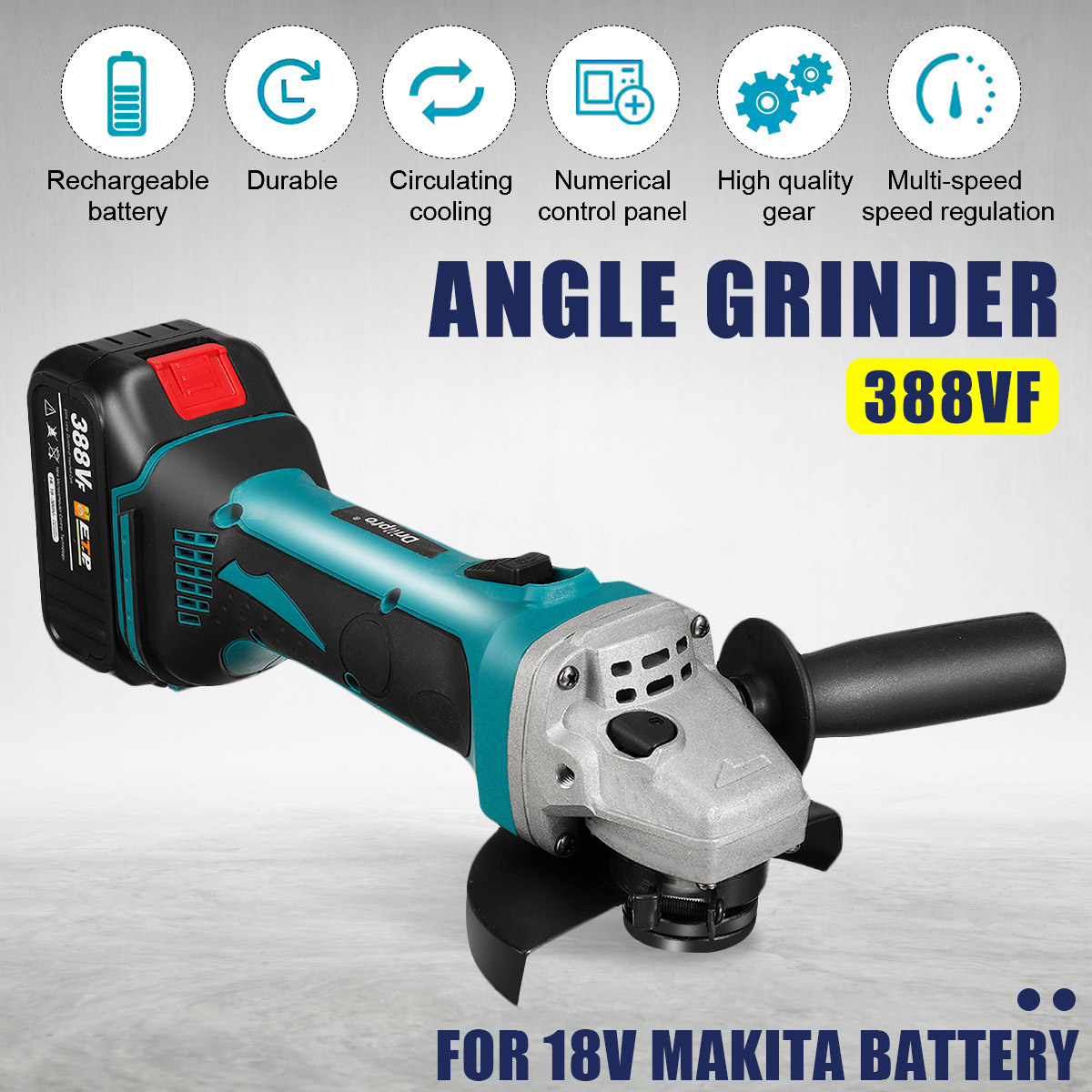Drillpro-388VF-125mm-BlueBalck-Brushless-Motor-8500rpm-800W-Compact-Lithium-Electric-Polisher-1962696-4