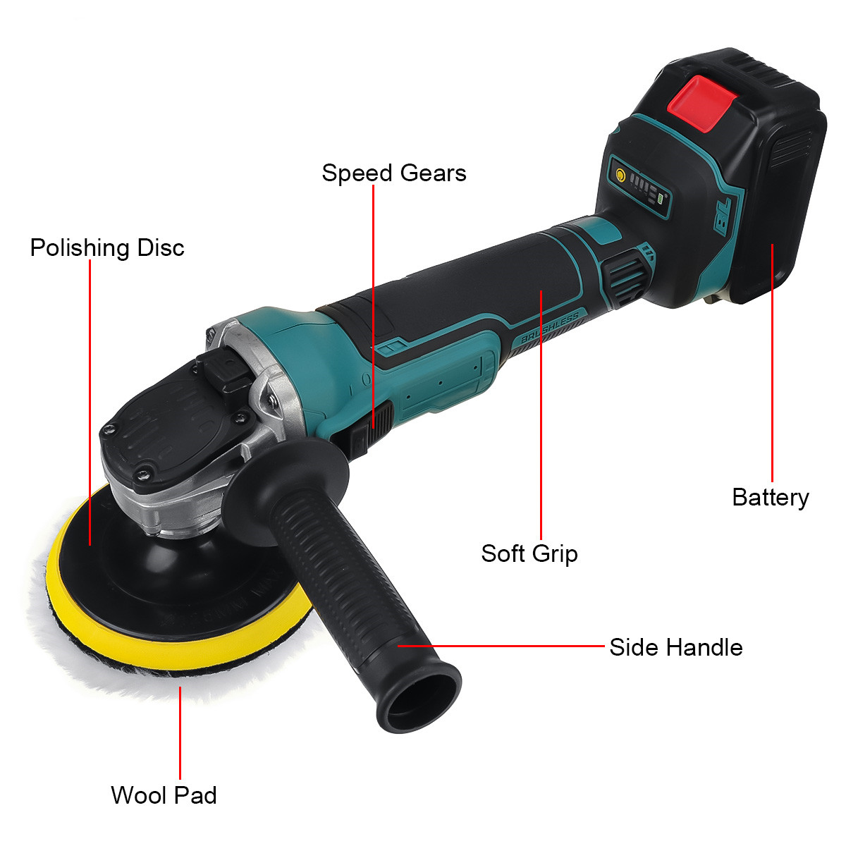 VIOLEWORKS-288VF-1580W-Cordless-Polisher-Car-Polishing-Tool-Sander-Buffing-Waxing-Machine-For-Makkit-1916380-2