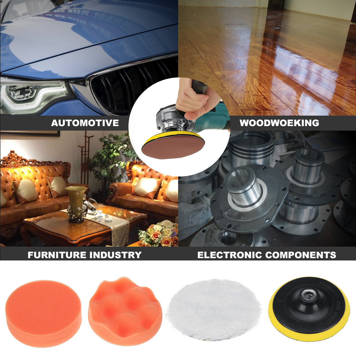 VIOLEWORKS-288VF-1580W-Cordless-Polisher-Car-Polishing-Tool-Sander-Buffing-Waxing-Machine-For-Makkit-1916380-7