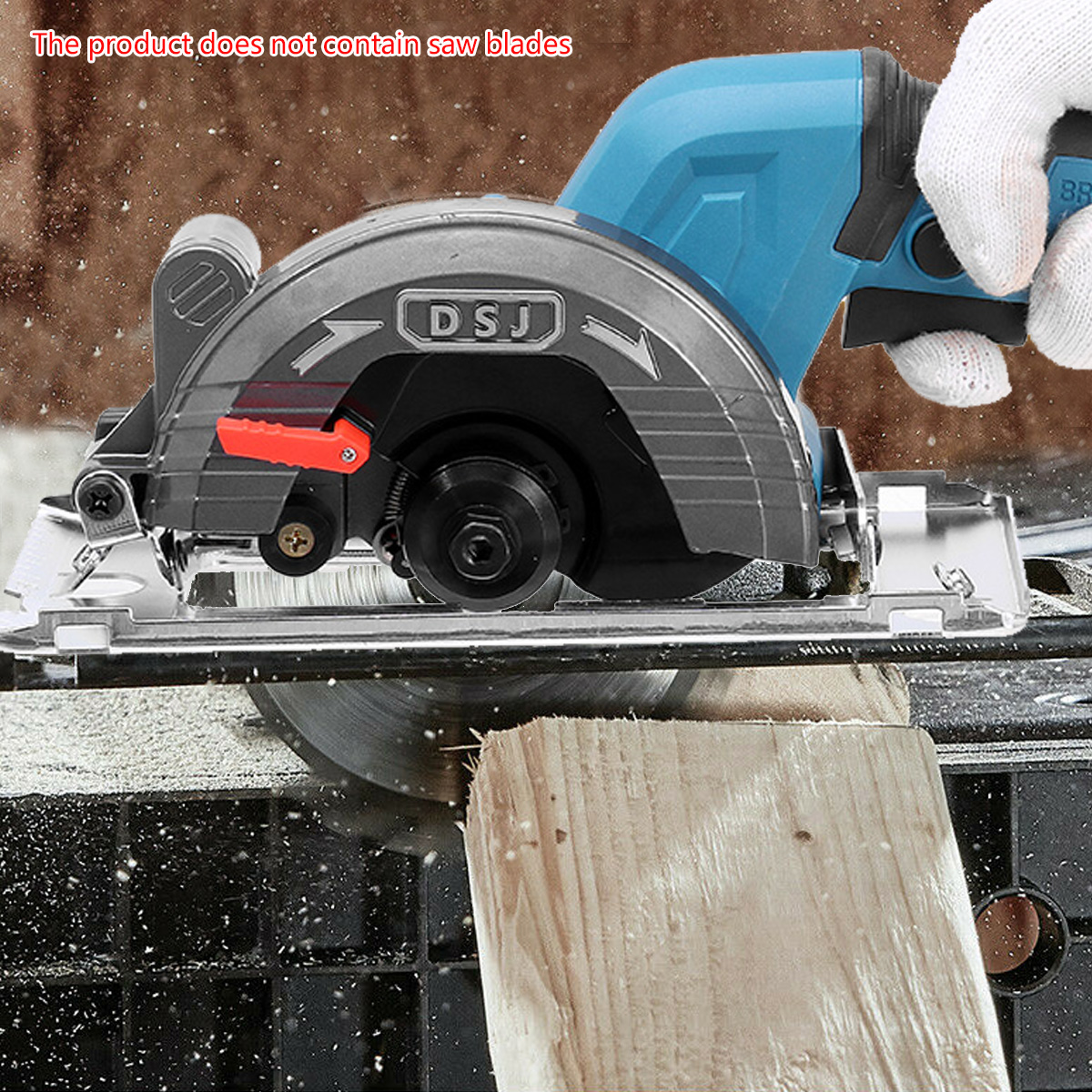 Electric-Circular-Saw-388VF-125mm-Saw-Blade-Brushless-Multi-Angle-Cutting-Suitable-With-18v-Battery-1941553-2