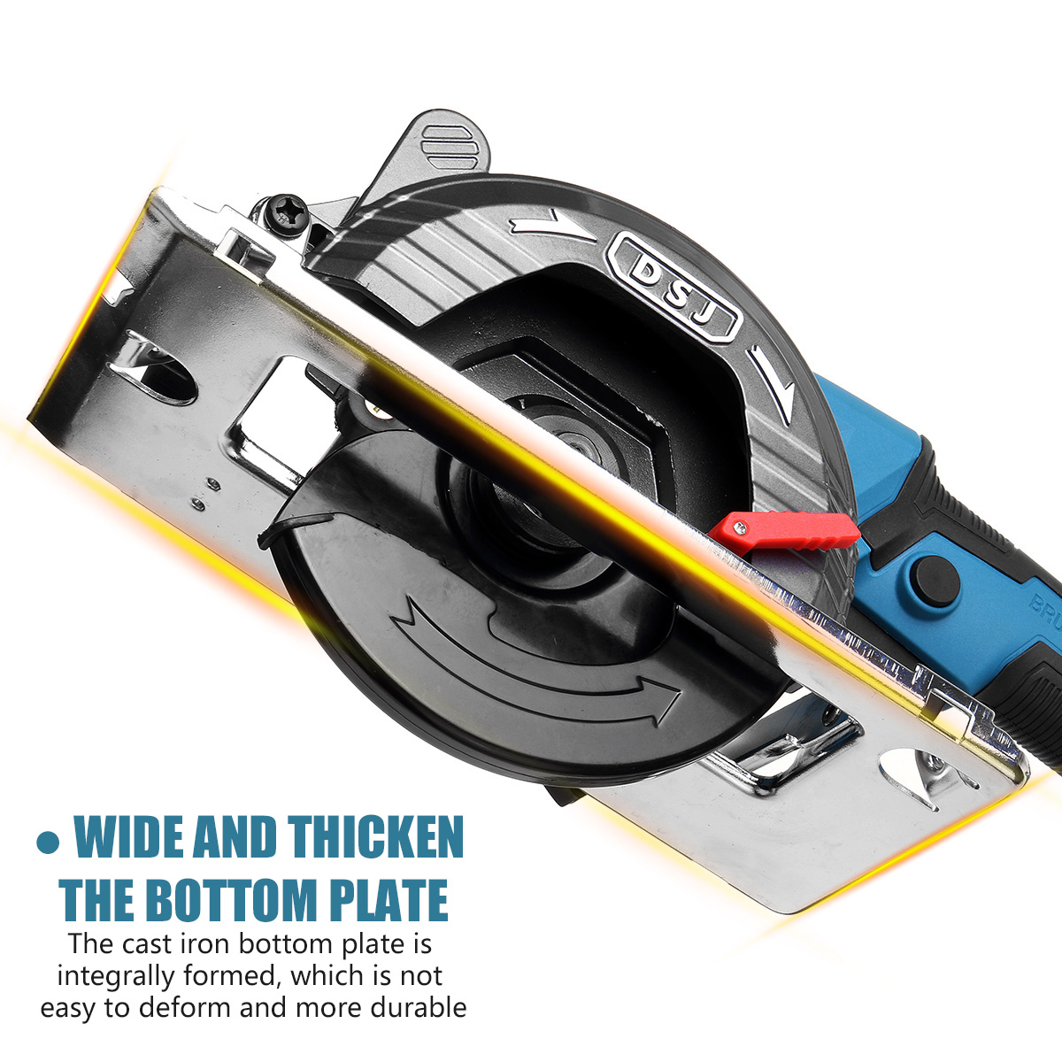 Electric-Circular-Saw-388VF-125mm-Saw-Blade-Brushless-Multi-Angle-Cutting-Suitable-With-18v-Battery-1941553-11