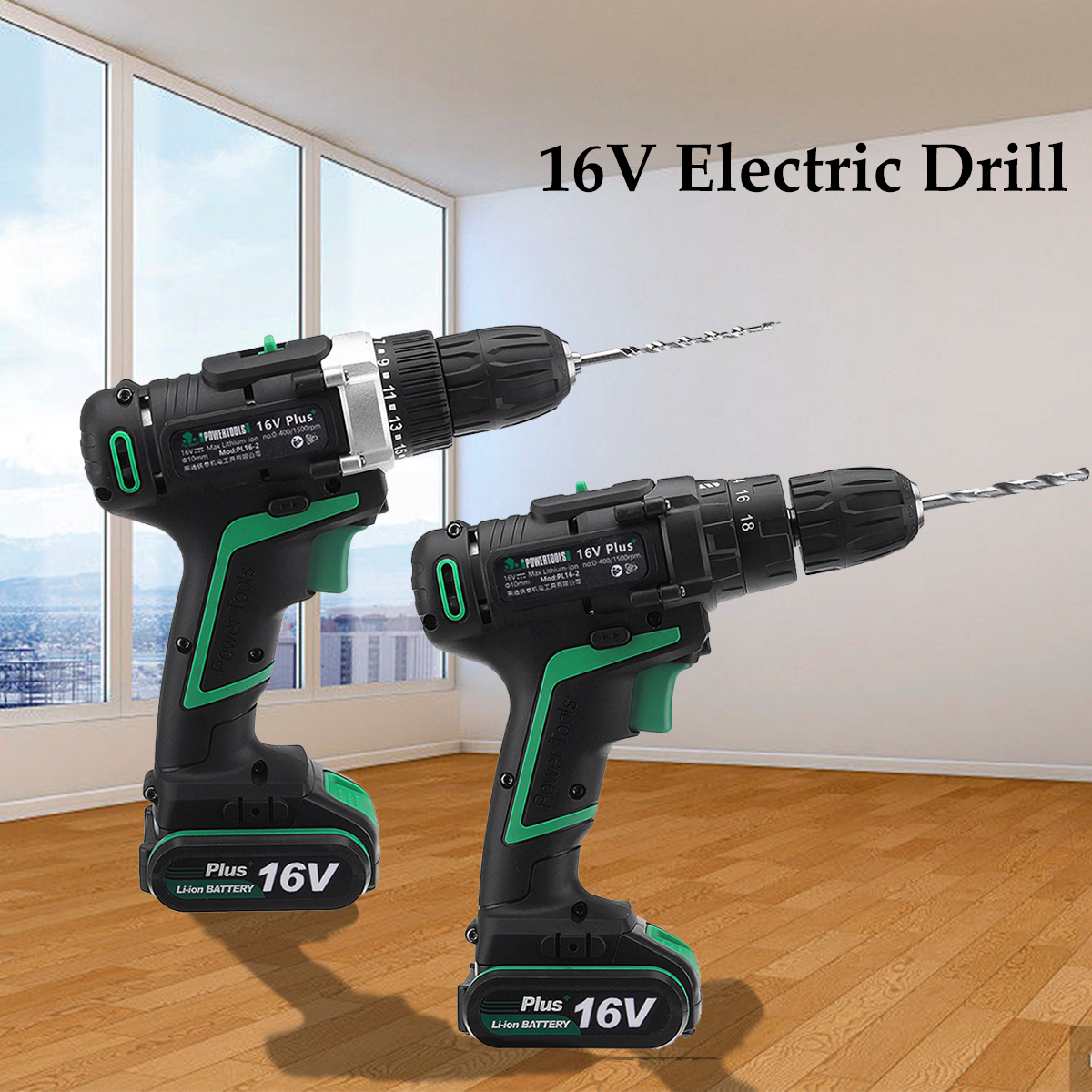 AC-100-240V-Lithium-Cordless-Electric-Screwdriver-Screw-Drill-Driver-Tool-15Ah-1-Charger-1-Battery-1286920-2