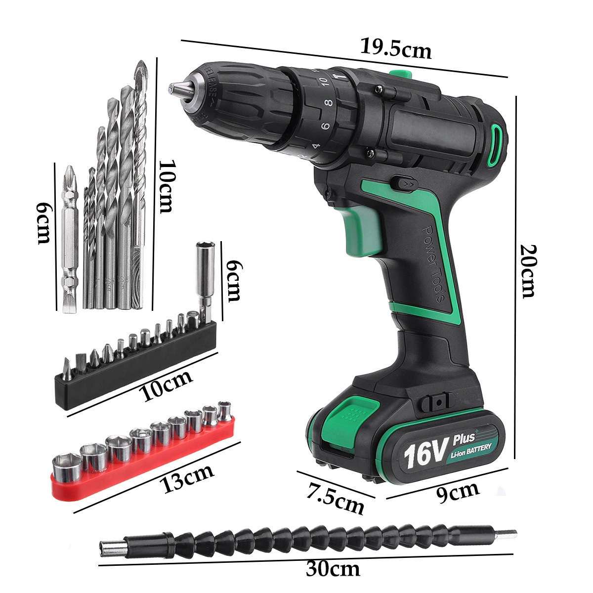 AC-100-240V-Lithium-Cordless-Electric-Screwdriver-Screw-Drill-Driver-Tool-15Ah-1-Charger-1-Battery-1286920-4