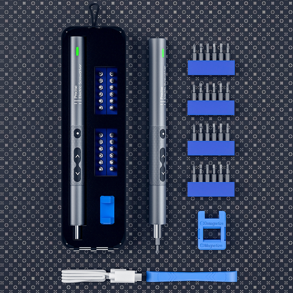 Electric-Screwdriver-28-in-1-Precision-Maintenance-Screwdriver-Lithium-Battery-Charging-Combination-1956956-3