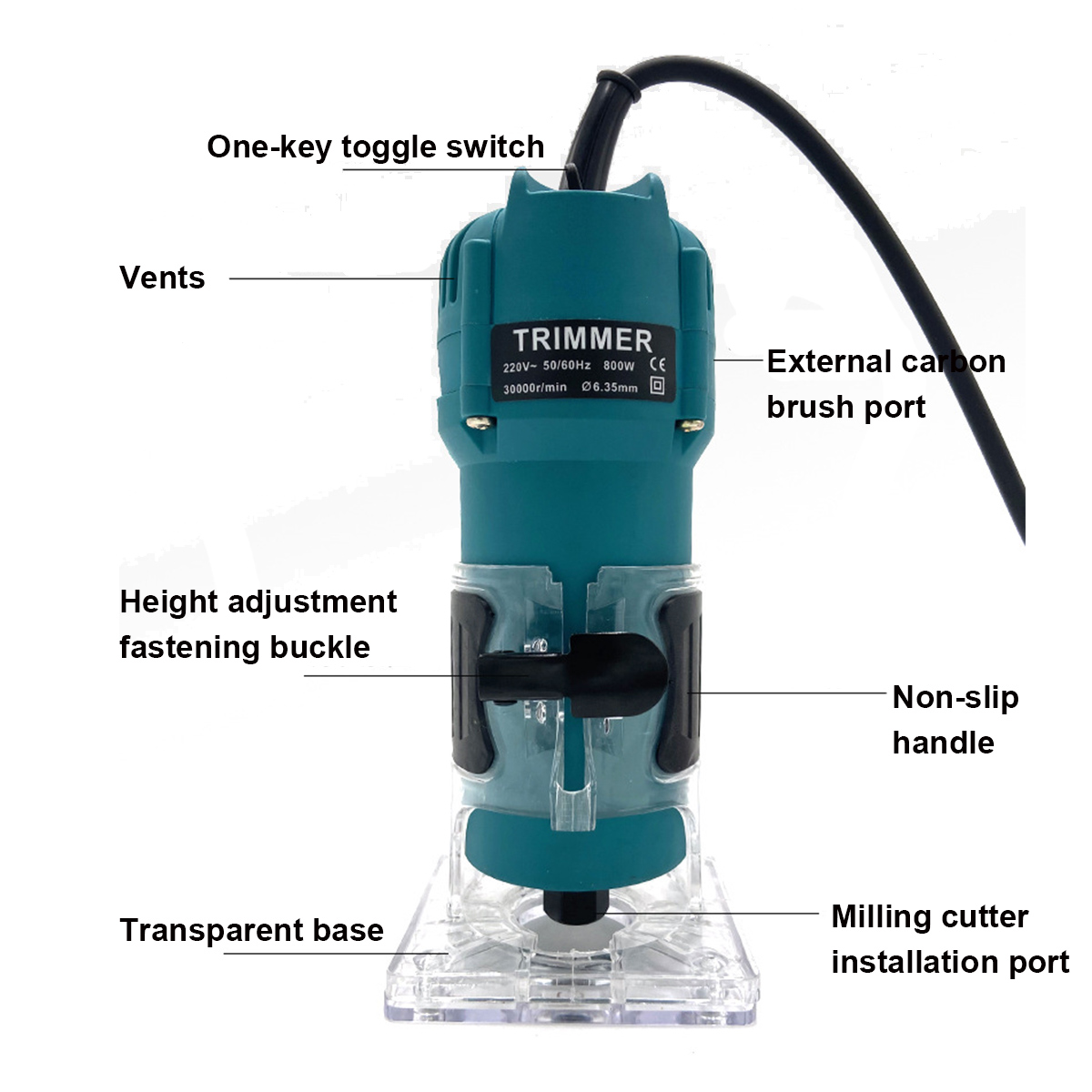 110V220V-800W-Trim-30000RPM-Router-Edge-Wood-Clean-Cuts-Power-Woodworking-Tool-1752233-6