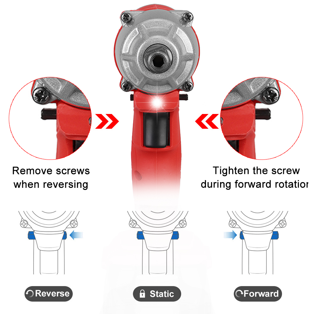 588Nm-388VF-Electric-Impact-Wrench-Driver-Rechargeable-12quot-Square-Power-Tools-w-None12-Battery-Al-1855254-3