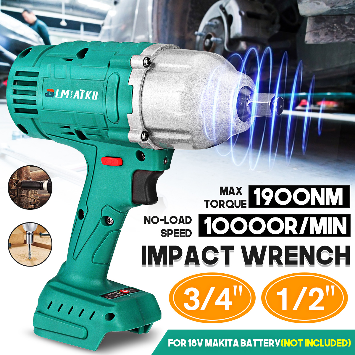 BLMIATKO-18V-1900Nm-Electric-Brushless-Impact-Wrench-Rechargeable-Woodworking-Maintenance-Tool-1943538-1
