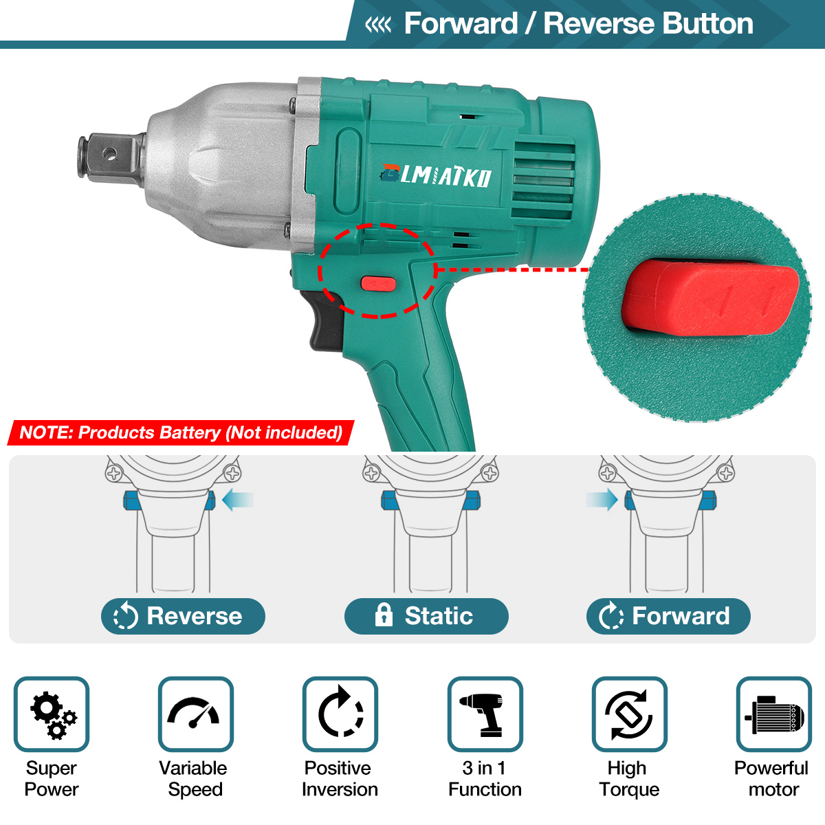 BLMIATKO-18V-1900Nm-Electric-Brushless-Impact-Wrench-Rechargeable-Woodworking-Maintenance-Tool-1943538-10