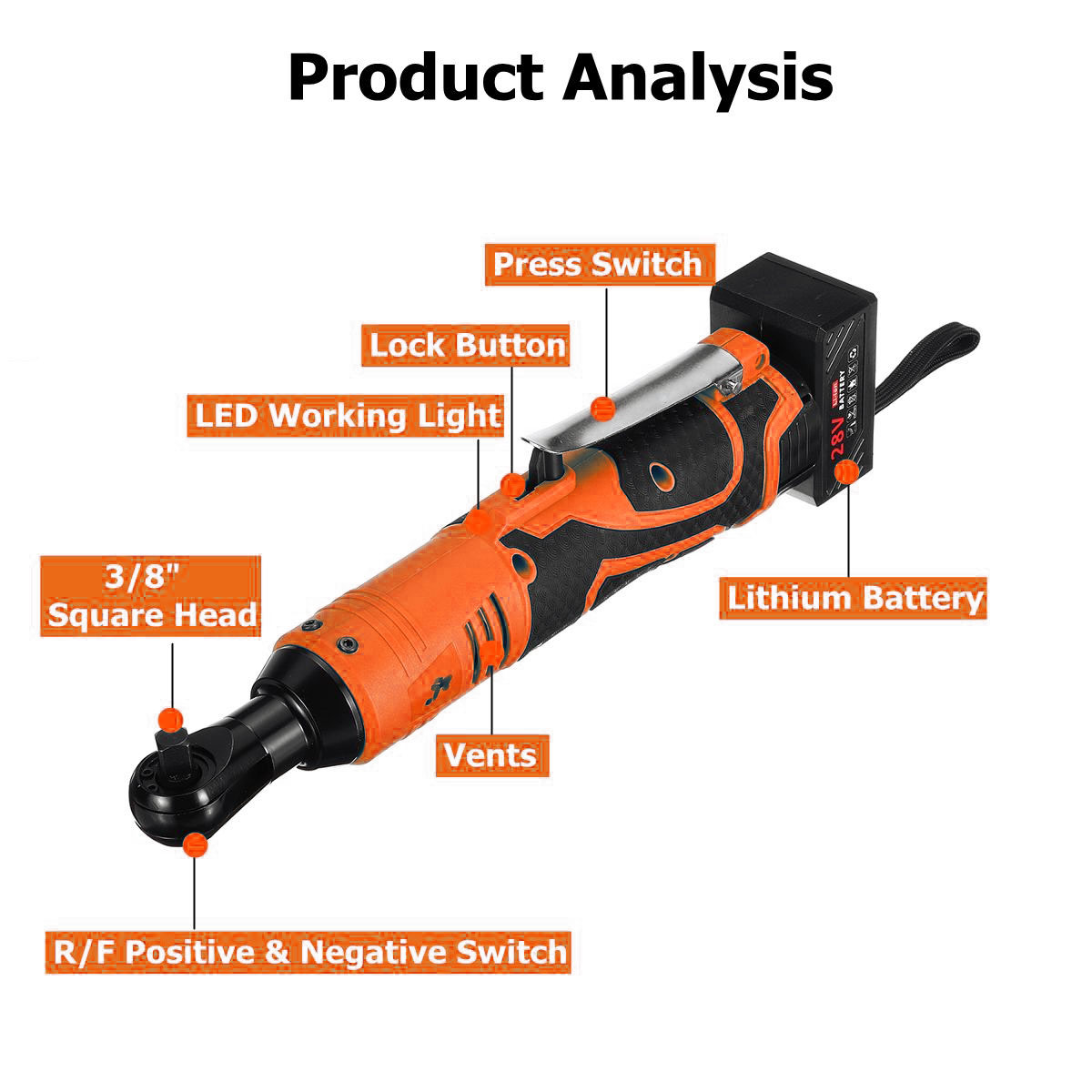 Cordless-38Inch-Electric-Ratchet-Wrench-Set-Right-Angle-Wrench-Power-Ratchet-Tool-w-1Pcs-Lithium-Ion-1553005-5