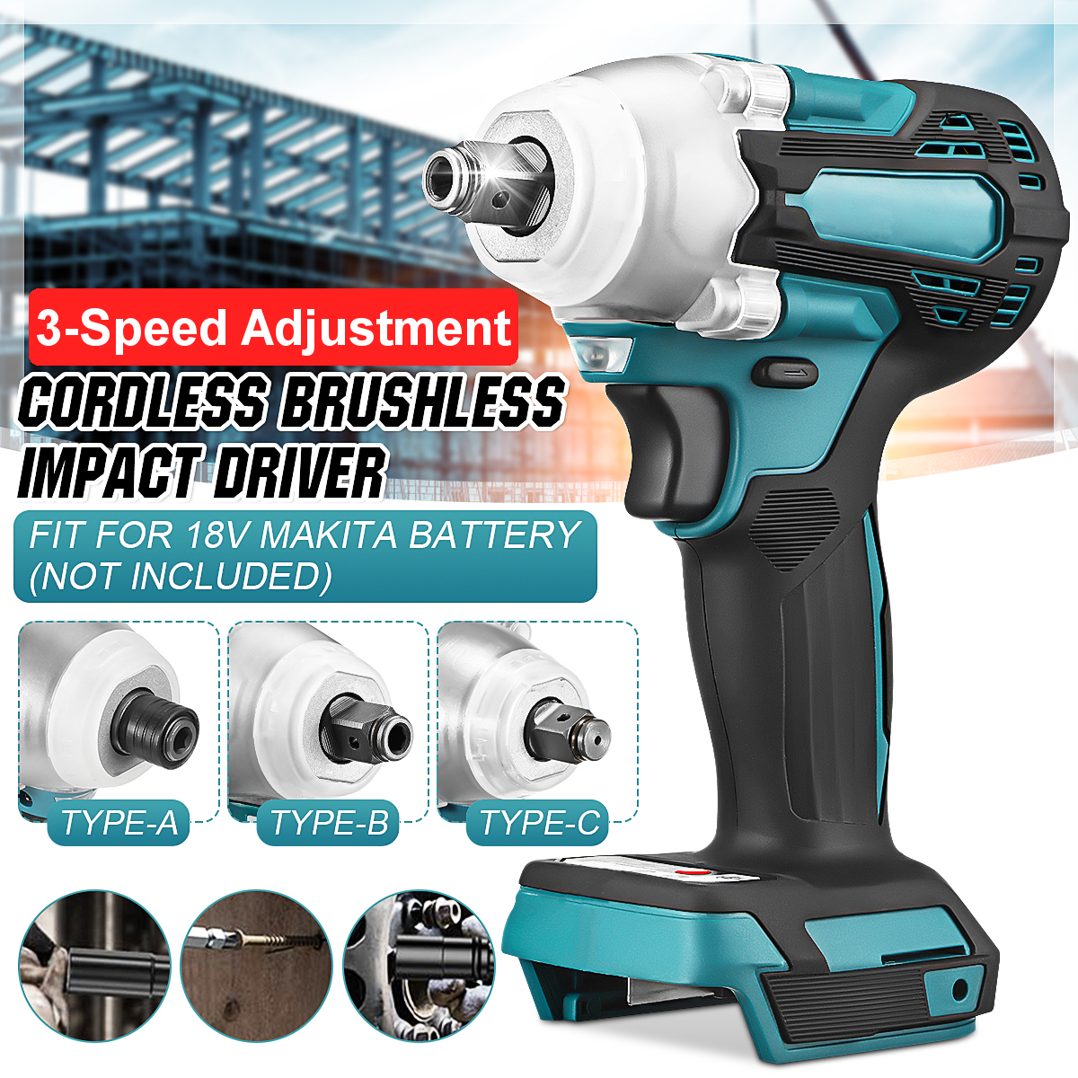 DTW300-2-in1-18V-800Nm-Li-Ion-Brushless-Cordless-12quot-Electric-Wrench-14quotScrewdriver-Drill-Repl-1854869-1
