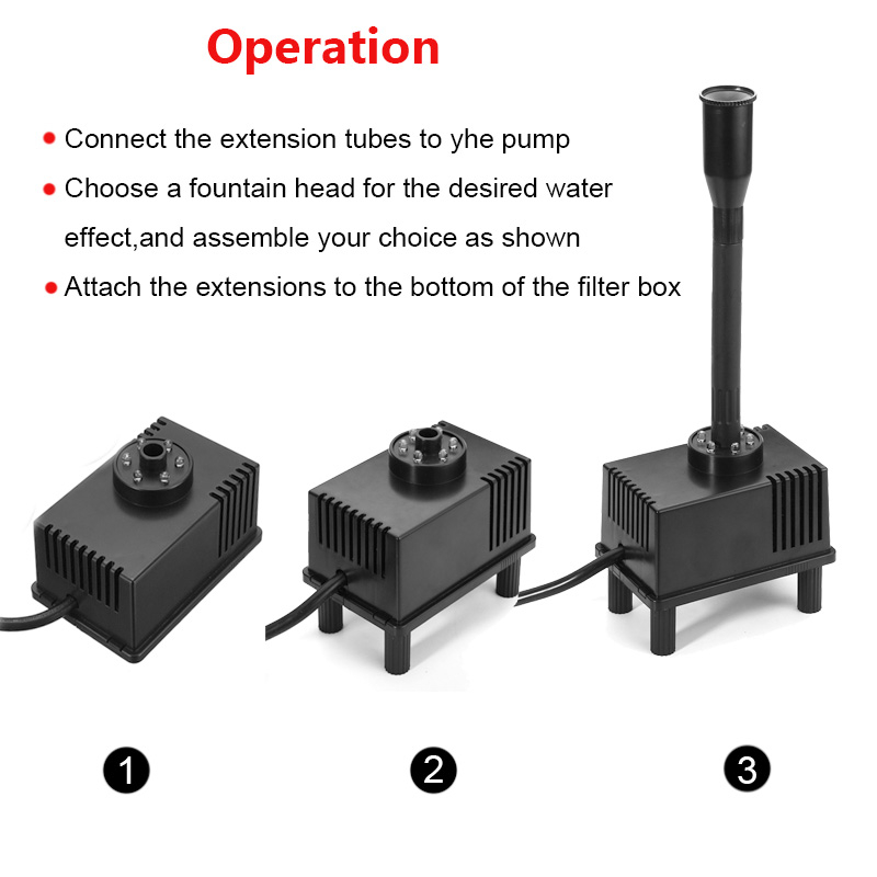 10W-600LH-Waterproof-Aquarium-Water-Pump-Mini-Fish-Pond-LED-Submersible-Pump-1208880-3