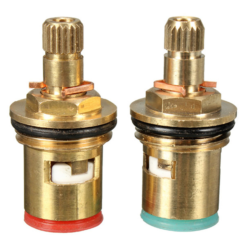 2pcs-12-inch-Quarter-Turn-Tap-Valve-Cartridge-Brass-Ceramic-Disc-Hot-Cold-Replace-1263915-1